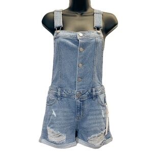 NWT Jean Denim Shortalls | Sz: Small